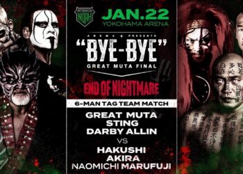 Resultados NOAH Great Muta Final "Bye-Bye"