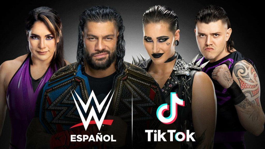 El canal de WWE en español está nominado en los Premios TikTok 2023