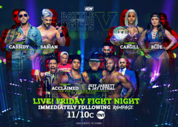 Resultados AEW Battle of the Belts V