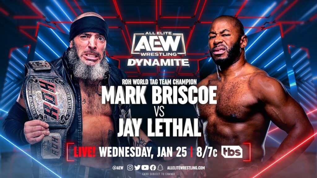 Mark Briscoe luchará mañana en AEW Dynamite para homenajear a su hermano Jay