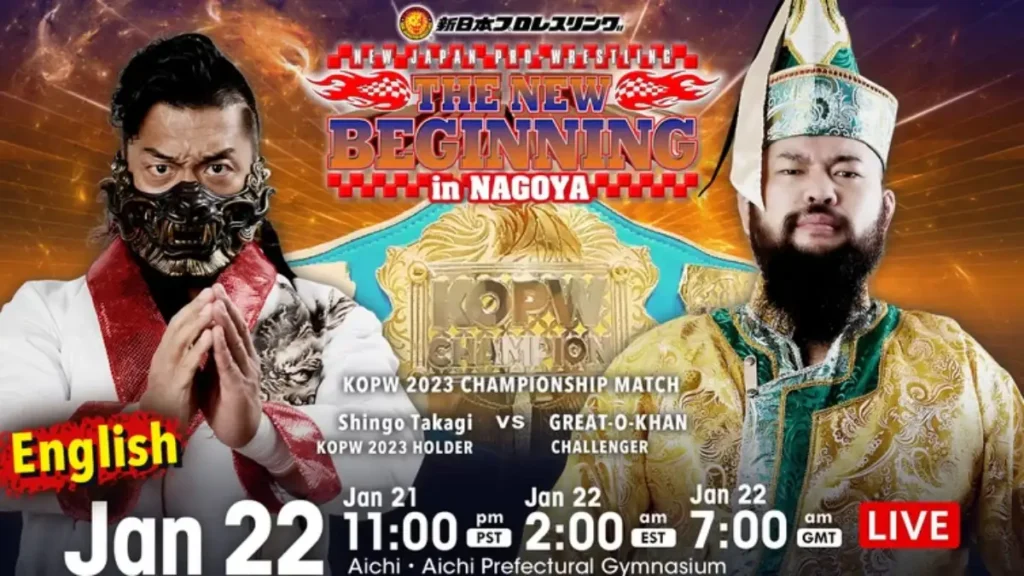 Resultados NJPW The New Beginning In Nagoya 2023