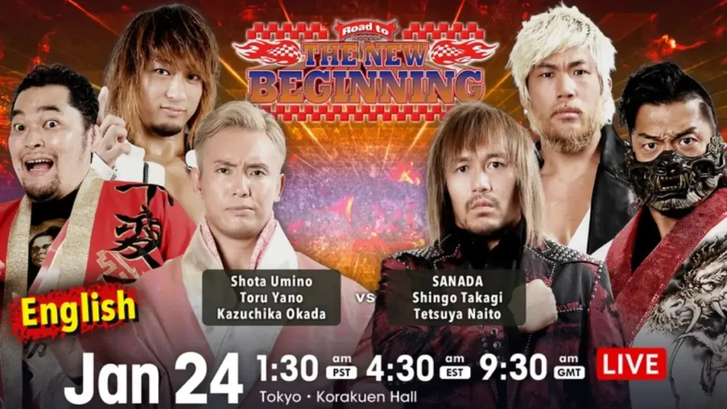 Resultados NJPW Road to The New Beginning 2023 (noche 1)
