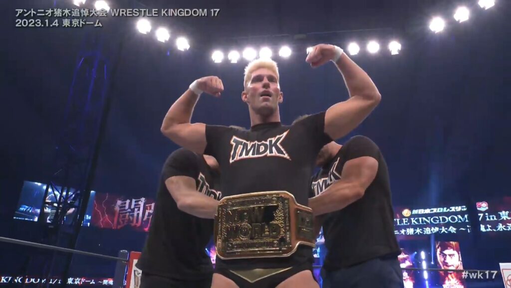Zack Sabre Jr. se convierte en el primer Campeón Mundial Televisivo de NJPW en Wrestle Kingdom 17