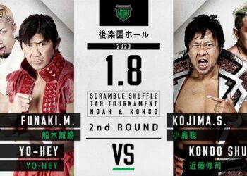 Resultados Pro Wrestling NOAH New Sunrise 2023