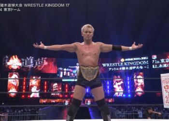 Kazuchika Okada gana el Campeonato Mundial Peso Pesado IWGP en Wrestle Kingdom 17