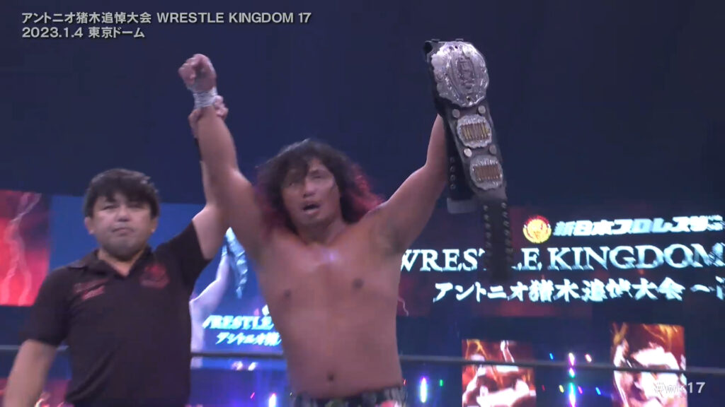 Hiromu Takahashi gana el Campeonato Peso Pesado Jr. IWGP en Wrestle Kingdom 17