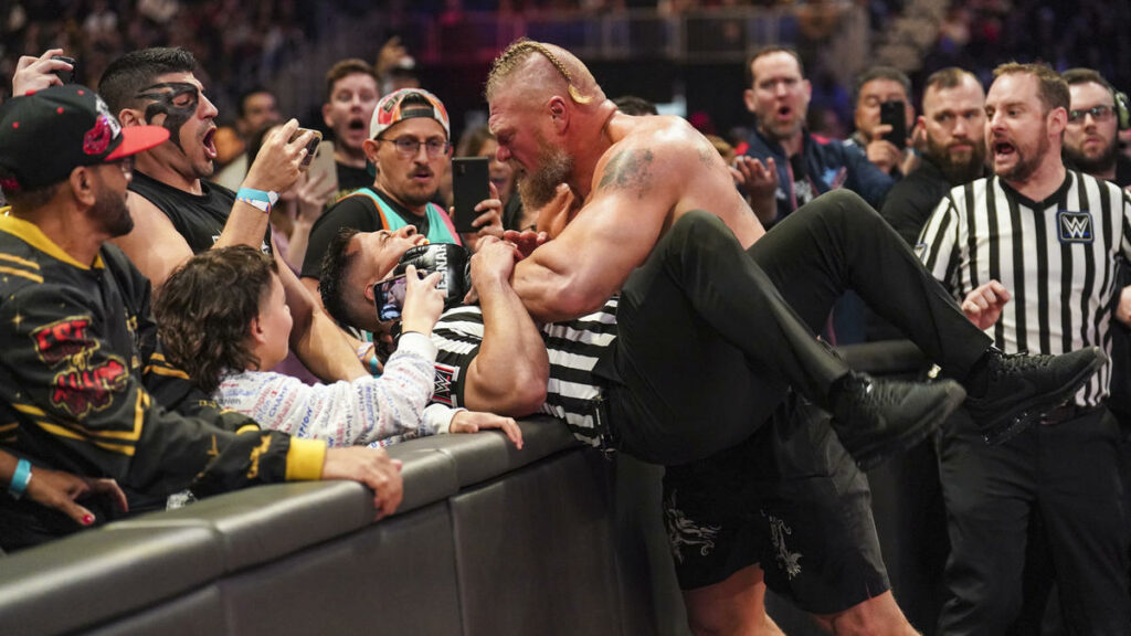 Brock Lesnar hizo que varias personas en WWE se molestasen en Royal Rumble 2023