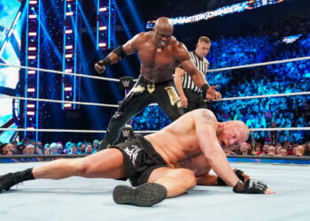 Bobby Lashley derrota a Brock Lesnar en WWE Elimination Chamber 2023