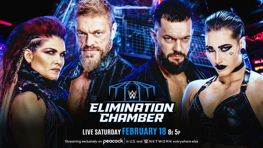 Edge y Beth Phoenix enfrentarán a Finn Bálor y Rhea Ripley en WWE Elimination Chamber 2023