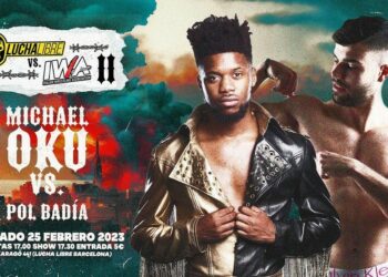 Cartelera Lucha Libre Barcelona vs. IWA II