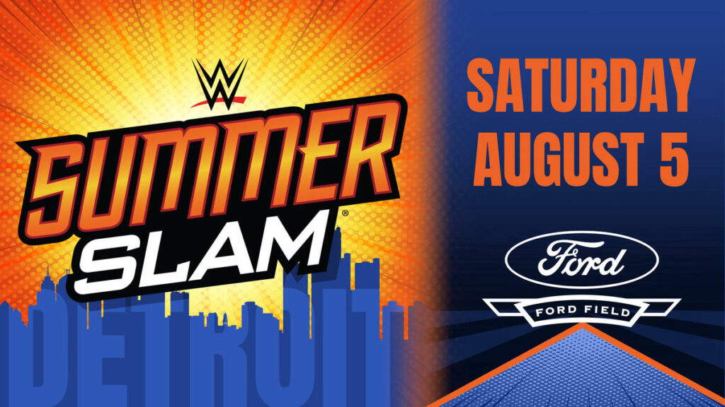 SummerSlam 2023 se celebrará el 5 de agosto desde el Ford Field de Detroit