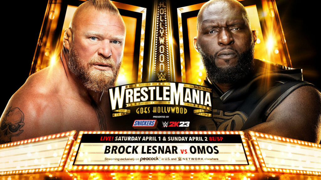 Brock Lesnar se enfrentará a Omos en WrestleMania 39