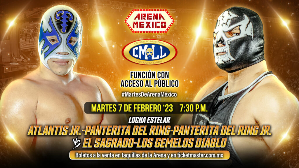 Resultados CMLL Martes de Arena México 7 de febrero de 2023