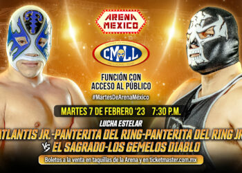 Resultados CMLL Martes de Arena México 7 de febrero de 2023