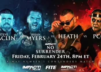 Se confirman los participantes de la 'Fatal 4-Way Match' para determinar el retador al Campeonato Mundial de IMPACT en No Surrender 2023