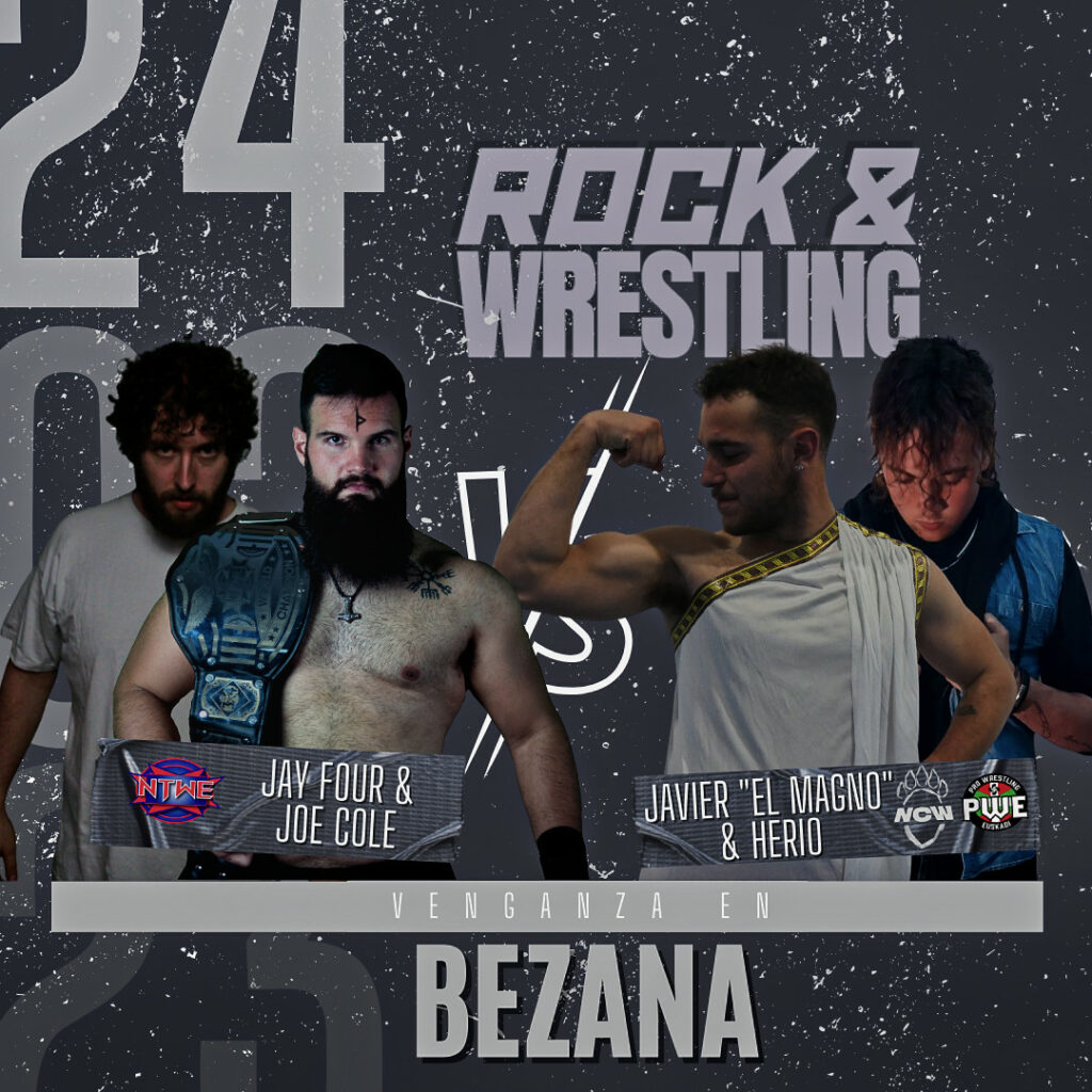 Cartelera North Coast Wrestling Venganza en Bezana