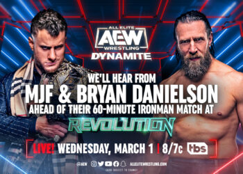 Bryan Danielson y MJF anunciados para el AEW Dynamite anterior a Revolution
