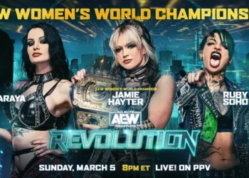 Apuestas AEW Revolution 2023: Jamie Hayter vs. Saraya vs. Ruby Soho