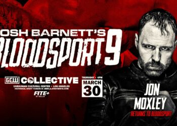 Jon Moxley estará en GCW Josh Barnett's Bloodsport 9