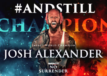 Josh Alexander retiene el Campeonato Mundial de IMPACT en No Surrender 2023