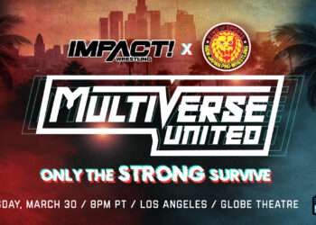 Cartelera IMPACT x NJPW Multiverse United Only The STRONG Survive actualizada
