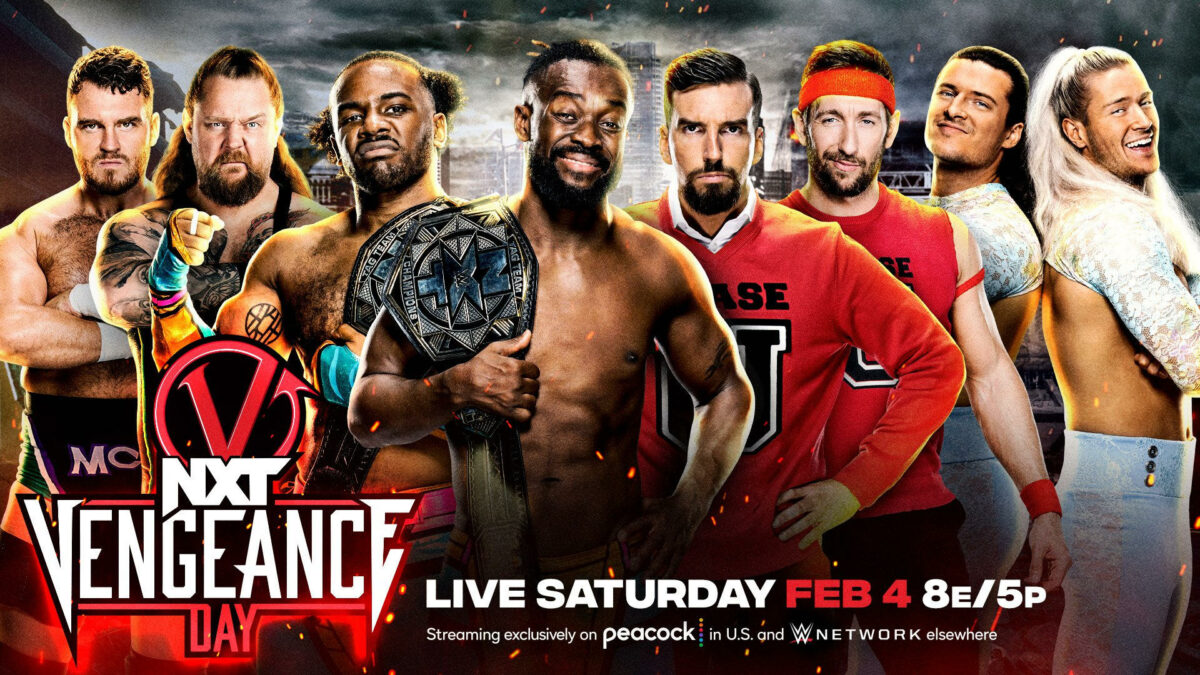 Cartelera WWE NXT Vengeance Day 2023 actualizada