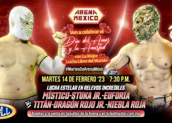 Resultados CMLL Martes de Arena México 14 de febrero de 2023
