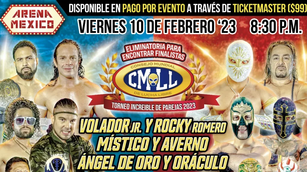 Resultados CMLL Viernes Espectacular 10 de febrero de 2023