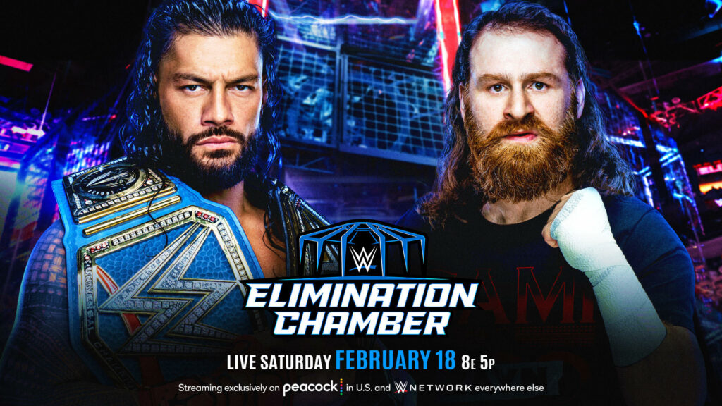 Roman Reigns y Sami Zayn se enfrentarán en Elimination Chamber
