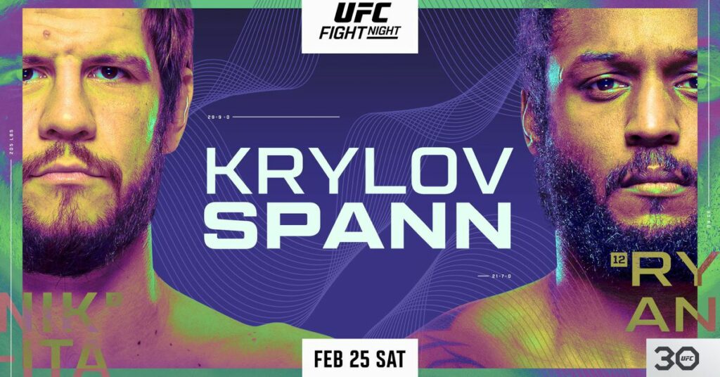 Resultados UFC Vegas 70: Krylov vs. Spann