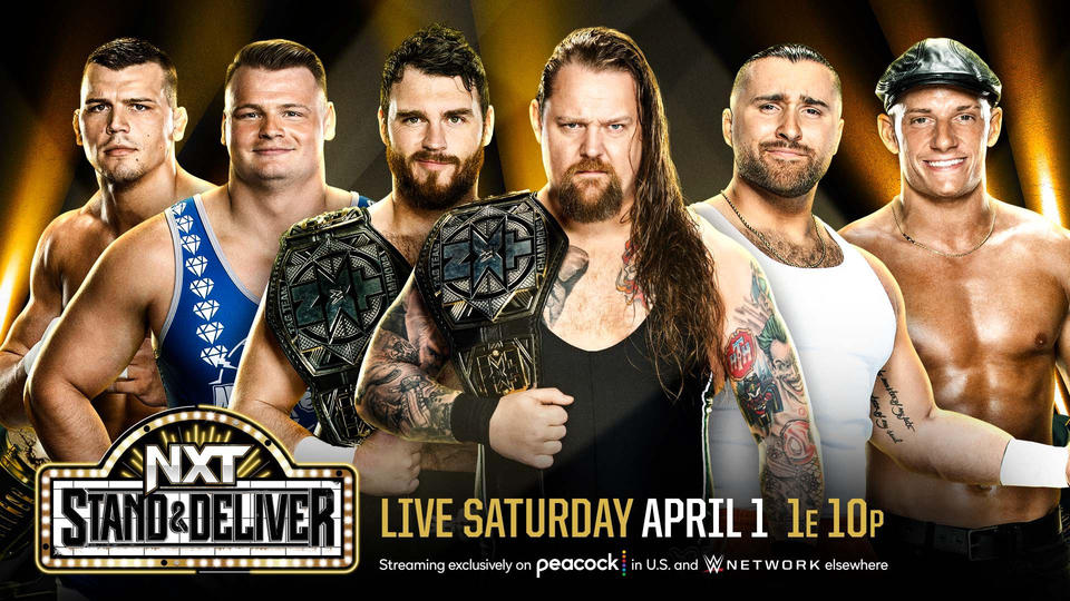 Cartelera WWE NXT Stand & Deliver 2023 actualizada