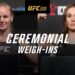 Ceremonia de pesaje UFC 285: Jones vs. Gane Ceremonia de pesaje UFC 285: Jones vs. Gane