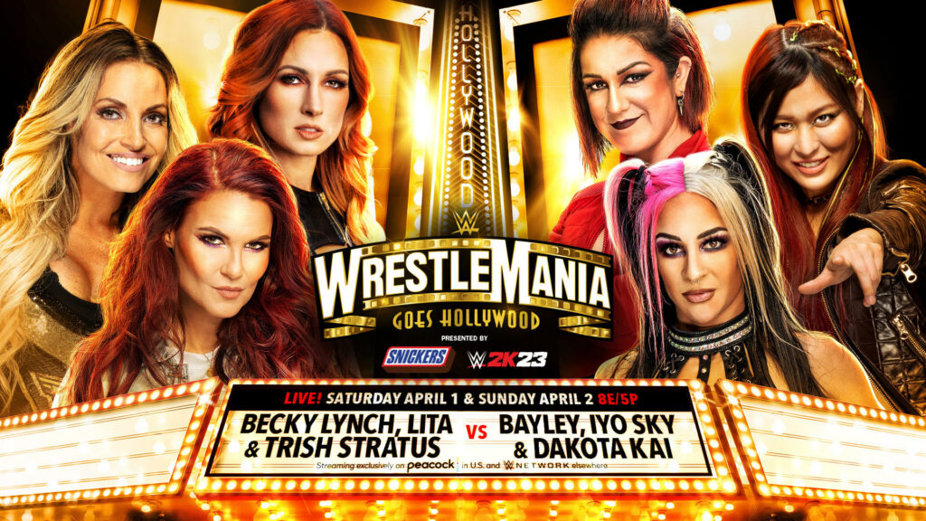 Apuestas WrestleMania 39: Becky Lynch, Trish Stratus y Lita vs. Damage CTRL