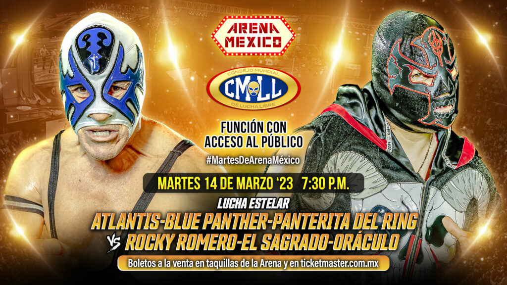 Resultados CMLL Martes de Arena México 14 de marzo de 2023