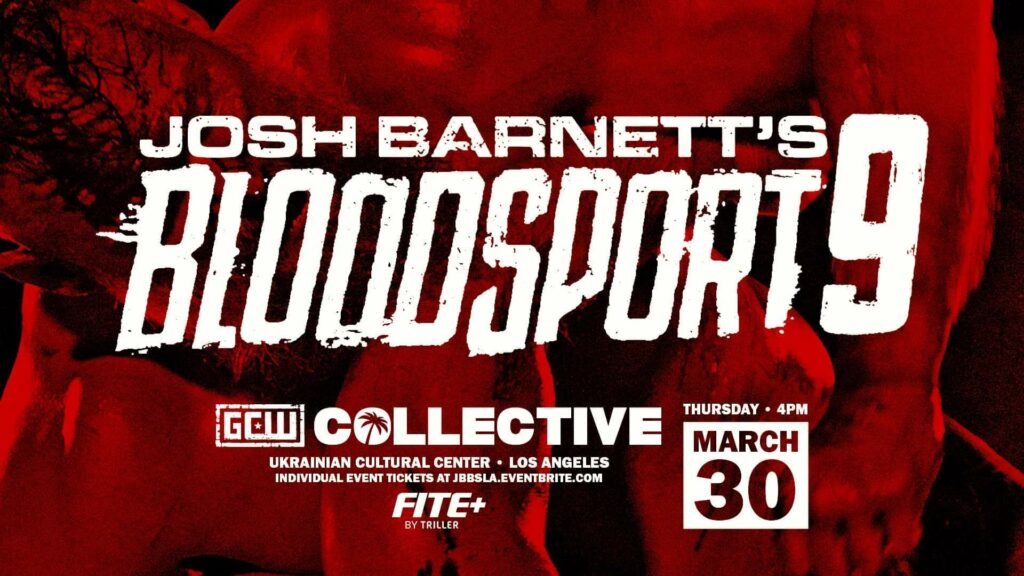 Cartelera GCW Josh Barnett's Bloodsport 9 actualizada