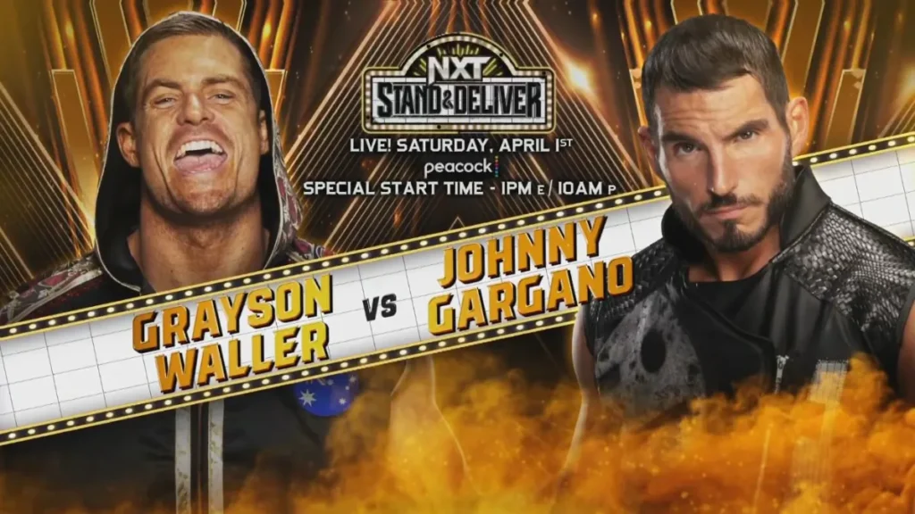 Johnny Gargano enfrentará a Grayson Waller en NXT Stand & Deliver 2023