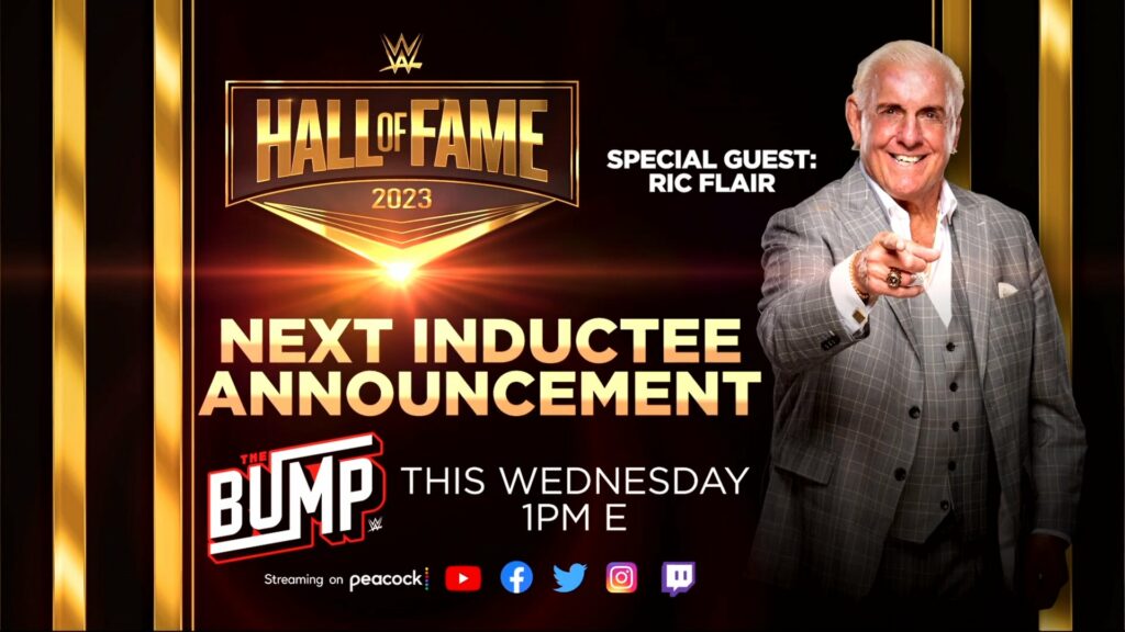 Se revelará a un nuevo miembro del WWE Hall of Fame 2023 en The Bump