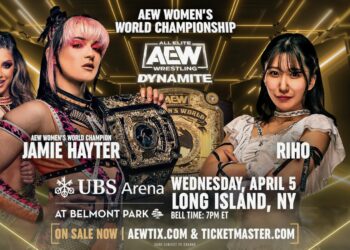 Jamie Hayter defenderá el Campeonato Mundial Femenino de AEW ante Riho el 5 de abril
