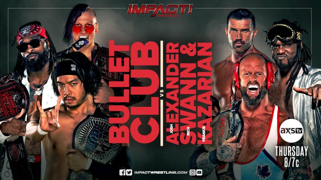 IMPACT Wrestling anuncia cuatro luchas para su show semanal del 16 de marzo