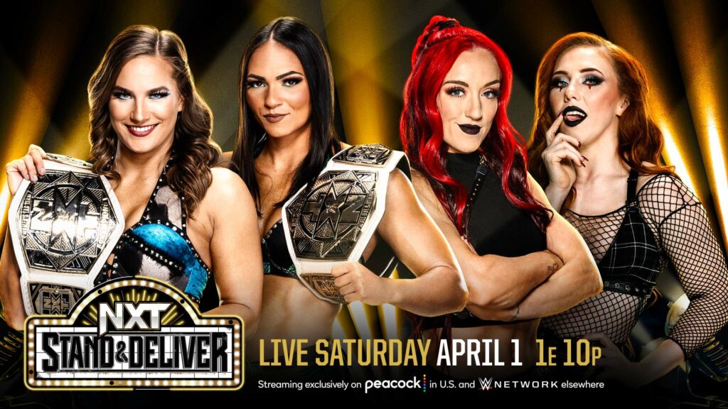 Isla Dawn y Alba Fyre lucharán por los Campeonatos Femeninos por Parejas de NXT de Fallon Henley y Kiana James en Stand & Deliver 2023