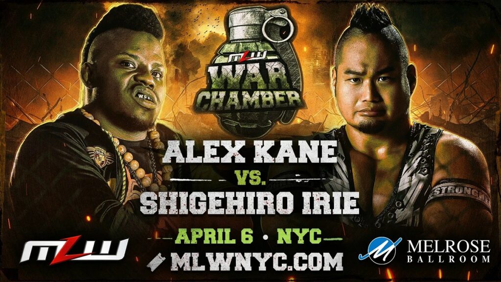 Alex Kane vs. irie MLW War Chamber 2023