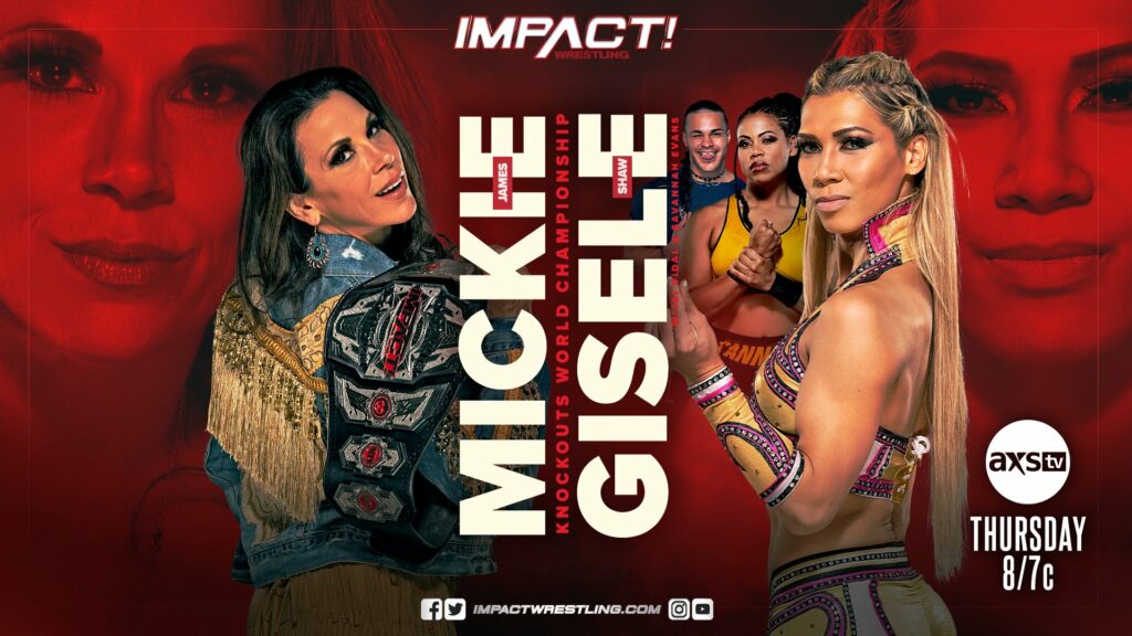 IMPACT Wrestling anuncia tres luchas para su show semanal del 9 de marzo