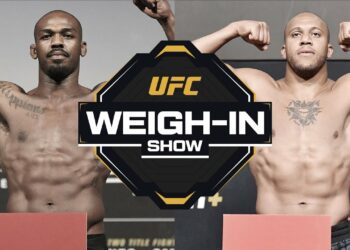 Pesaje UFC 285: Jones vs. Gane