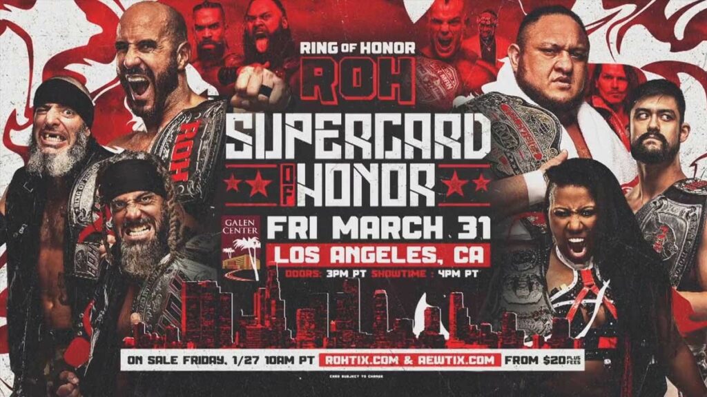 Apuestas ROH Supercard of Honor 2023