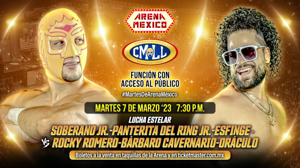 Resultados CMLL Martes de Arena México 7 de marzo de 2023