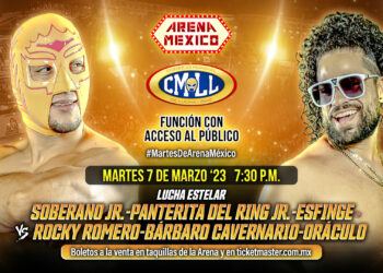 Resultados CMLL Martes de Arena México 7 de marzo de 2023