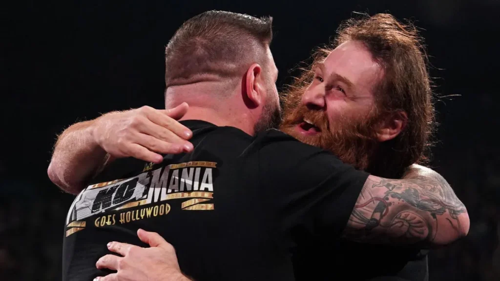 Kevin Owens revela qué le dijo a Sami Zayn tras convertirse en campeones en WrestleMania 39
