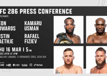 Conferencia de prensa UFC 286: Edwards vs. Usman