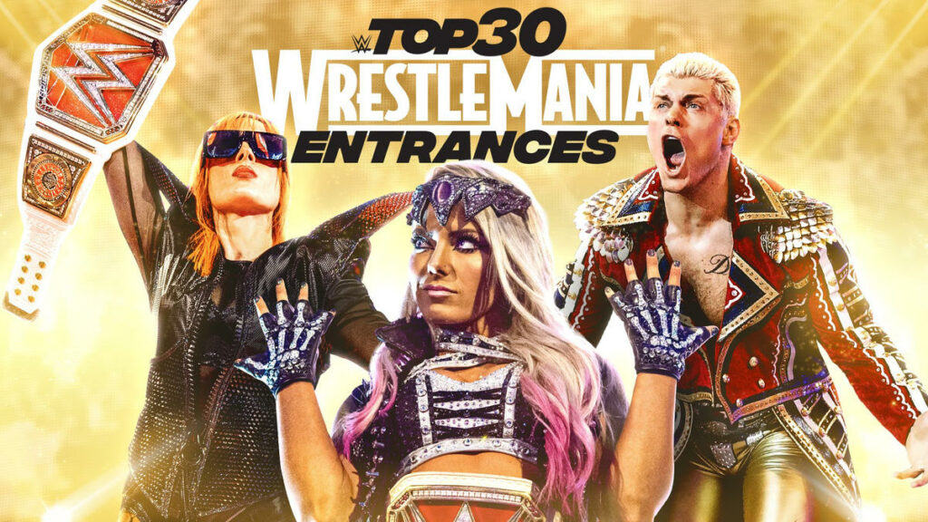 WWE muestra las 30 mejores entradas de WrestleMania
