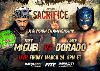 Trey Miguel y Lince Dorado lucharán por el Campeonato de la X-Division en IMPACT Sacrifice 2023